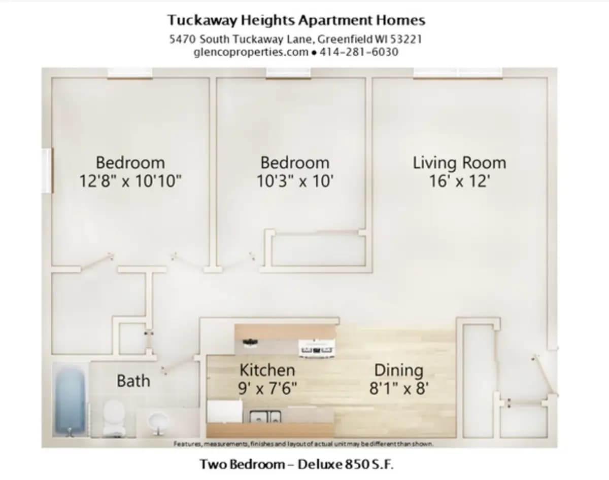 Tuckaway Heights Apartments - Apartment - 4