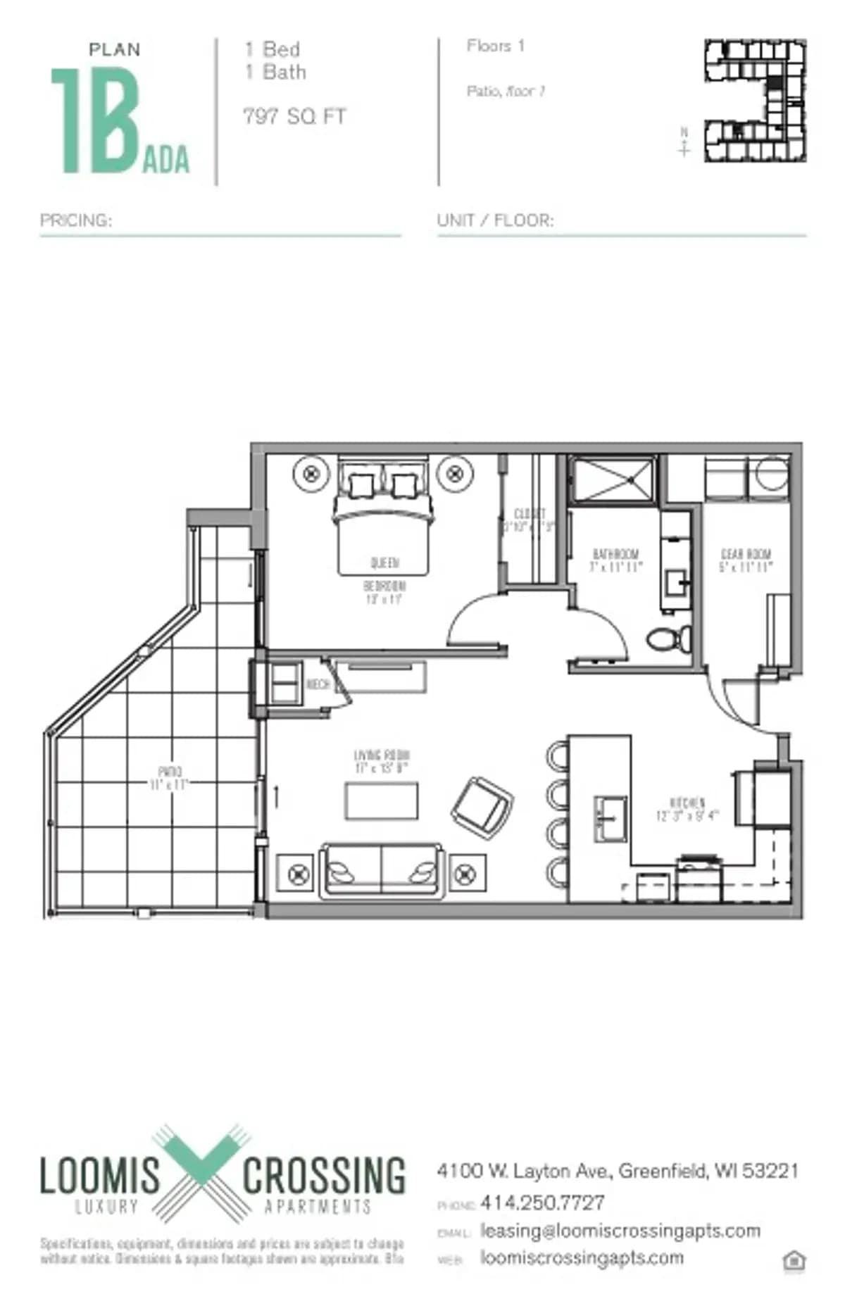 undefined apartments for rent - image - 1B ada.jpg - 1