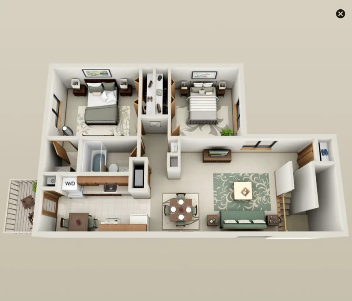 American Colony Apartments - Apartment - 3