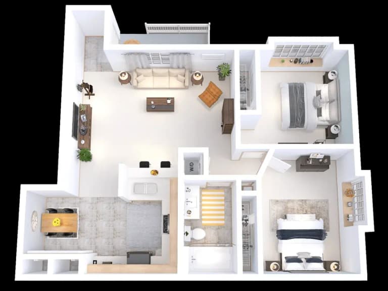 undefined apartments for rent - image - rvs addition 2 bed 1 bath lower.webp